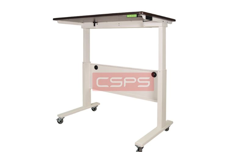 Bàn điều chỉnh chiều cao bằng điện CSPS 117cm màu trắng VNET117XDBT1