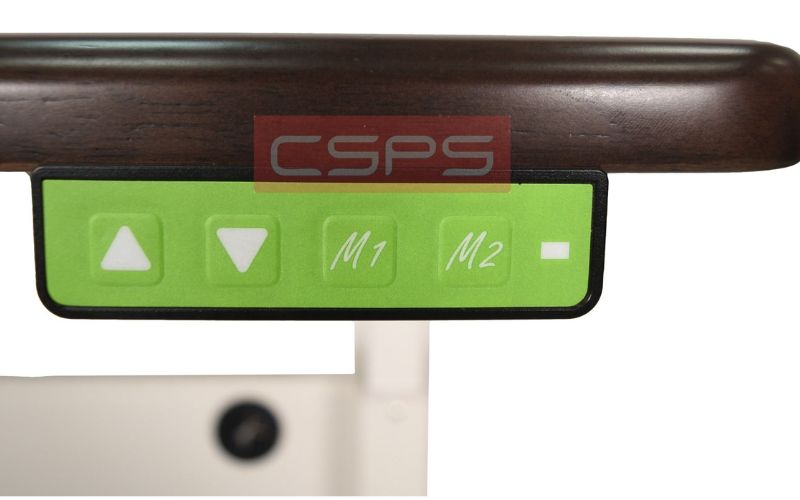 Bàn điều chỉnh chiều cao bằng điện CSPS 117cm màu trắng VNET117XDBT1