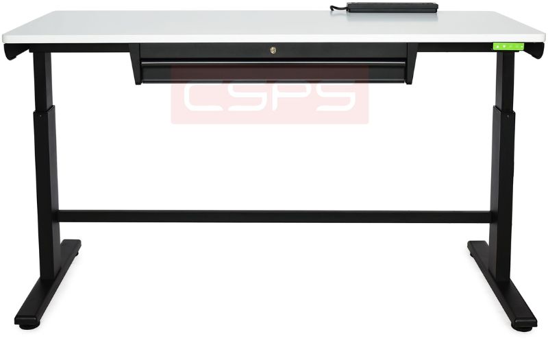 Bàn điều chỉnh chiều cao bằng điện CSPS 168cm màu trắng VNET168XDBB1XW