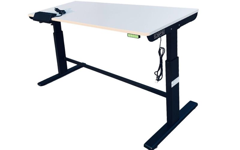 Bàn điều chỉnh chiều cao bằng điện CSPS 168cm màu trắng VNET168XDBB1XW