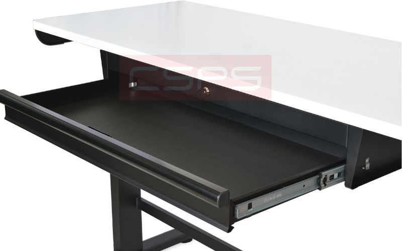 Bàn điều chỉnh chiều cao bằng điện CSPS 168cm màu trắng VNET168XDBB1XW