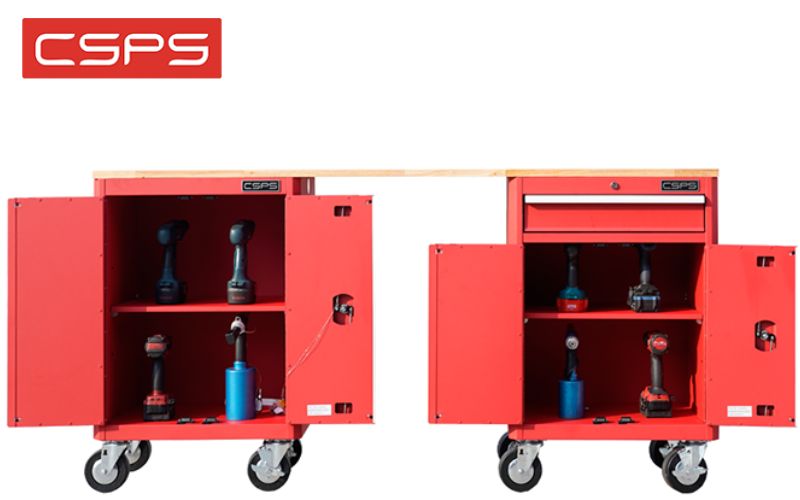 Bàn nguội cơ khí CSPS 183cm màu đỏ VNGS3352BC16