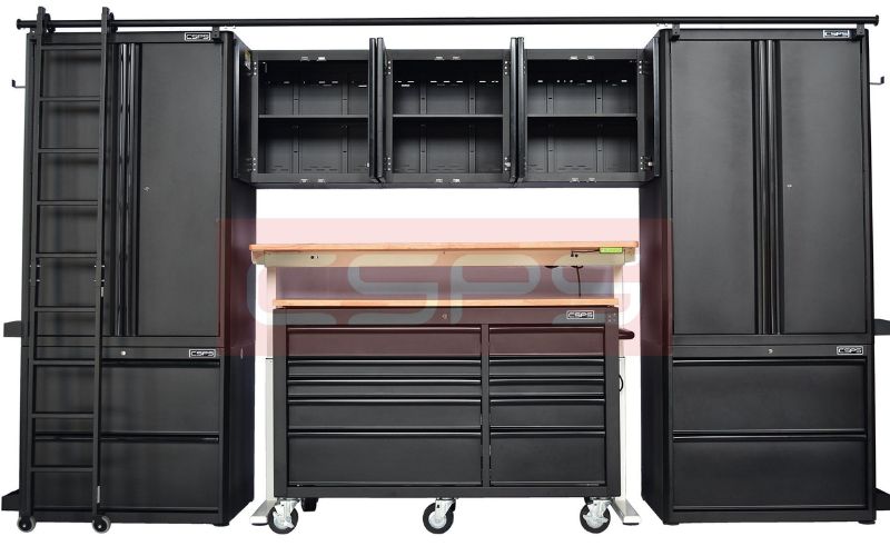 Bộ 10 tủ CSPS 366cm màu đen VNGS3661BB3