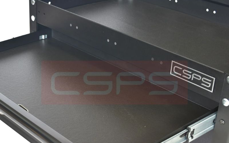 Hộc kéo xe đẩy CSPS 03 ngăn – 71cm màu đen VNDUQ02001BB1