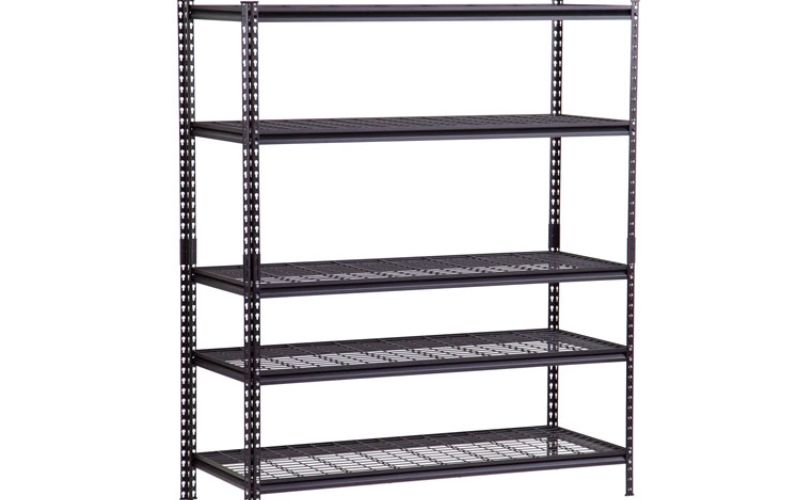 Kệ đa năng CSPS 76cm – 05 vỉ lưới màu đen VNSV076A5BB1