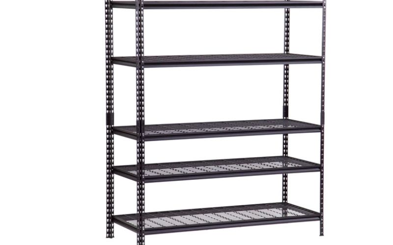 Kệ đa năng CSPS 91cm – 05 vỉ lưới màu đen VNSV091A5BB1