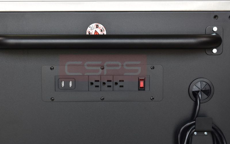 Tủ dụng cụ CSPS 132cm – 05 hộc kéo màu đen VNTC13205B13M