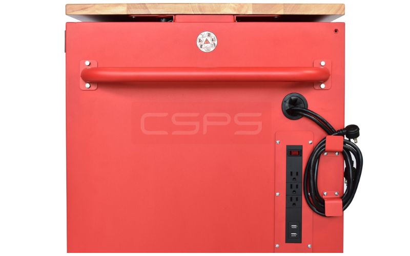 Tủ dụng cụ CSPS 142cm – 10 hộc kéo màu đỏ VNEC14210BC1M
