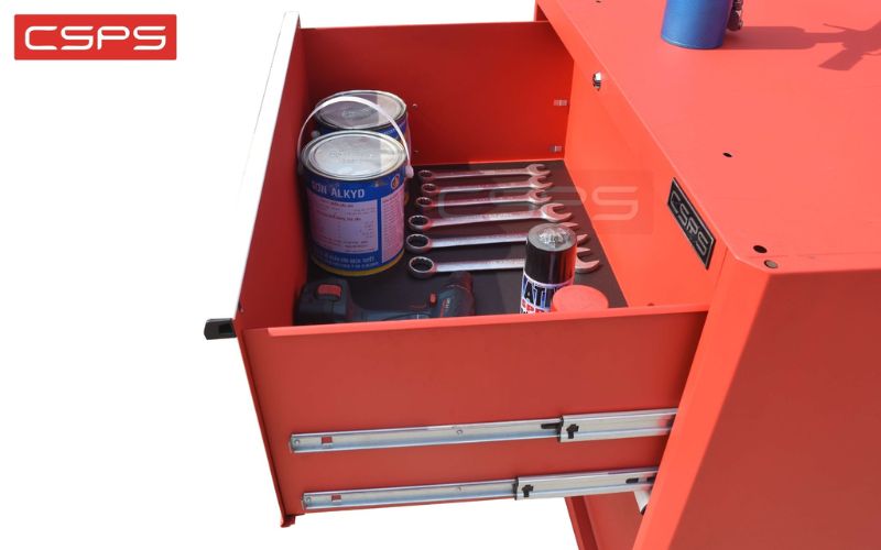Tủ dụng cụ CSPS 91cm – 02 hộc kéo màu đỏ VNGS3661BC12