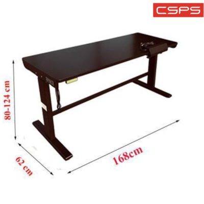 Bàn điều chỉnh chiều cao bằng điện CSPS 168cm màu đen VNET168XDBB1XB